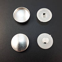 Ґудзик під обтяжку на пластиковій ніжці No28 — 16,5 мм білий 500шт.