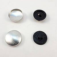 Ґудзик під обтяжку на пластиковій ніжці No28 — 16,5 мм Чорний 500шт.