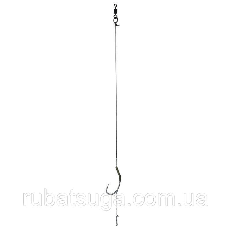 Бойловый повідець з японськими гачками Carp Zoom Combi-Rig Brown №6 CZ1311