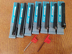 Різці токарні для металу 10х10 мм. зі змінними пластинами (набір 7 шт.)