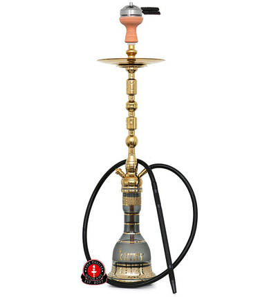Кальян AMY Oriental 910 SHARQI висота 98 см на 1 персону золотий, фото 2