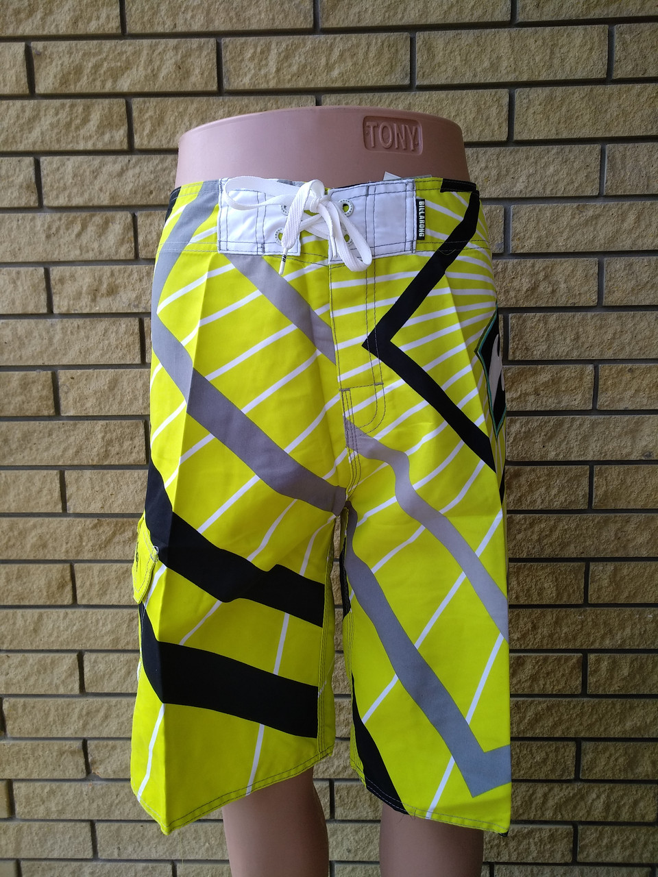 Шорти чоловічі брендові на липучці зі шнурівкою  BILLABONG