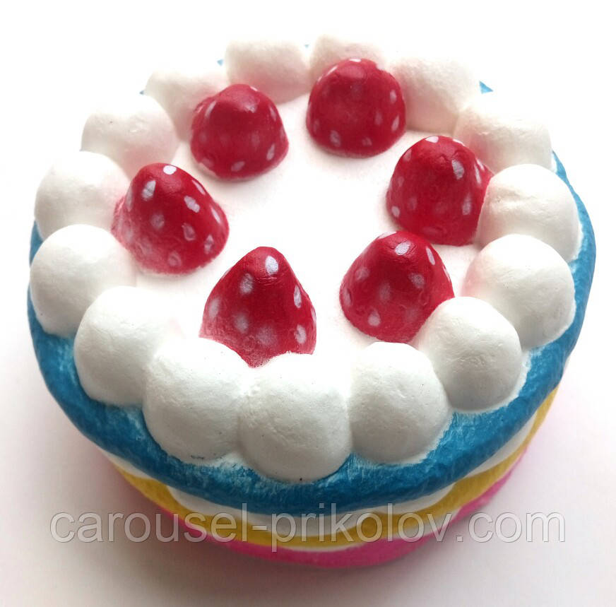 Сквіші Squishy антистрес тортик з ароматом, фото 1