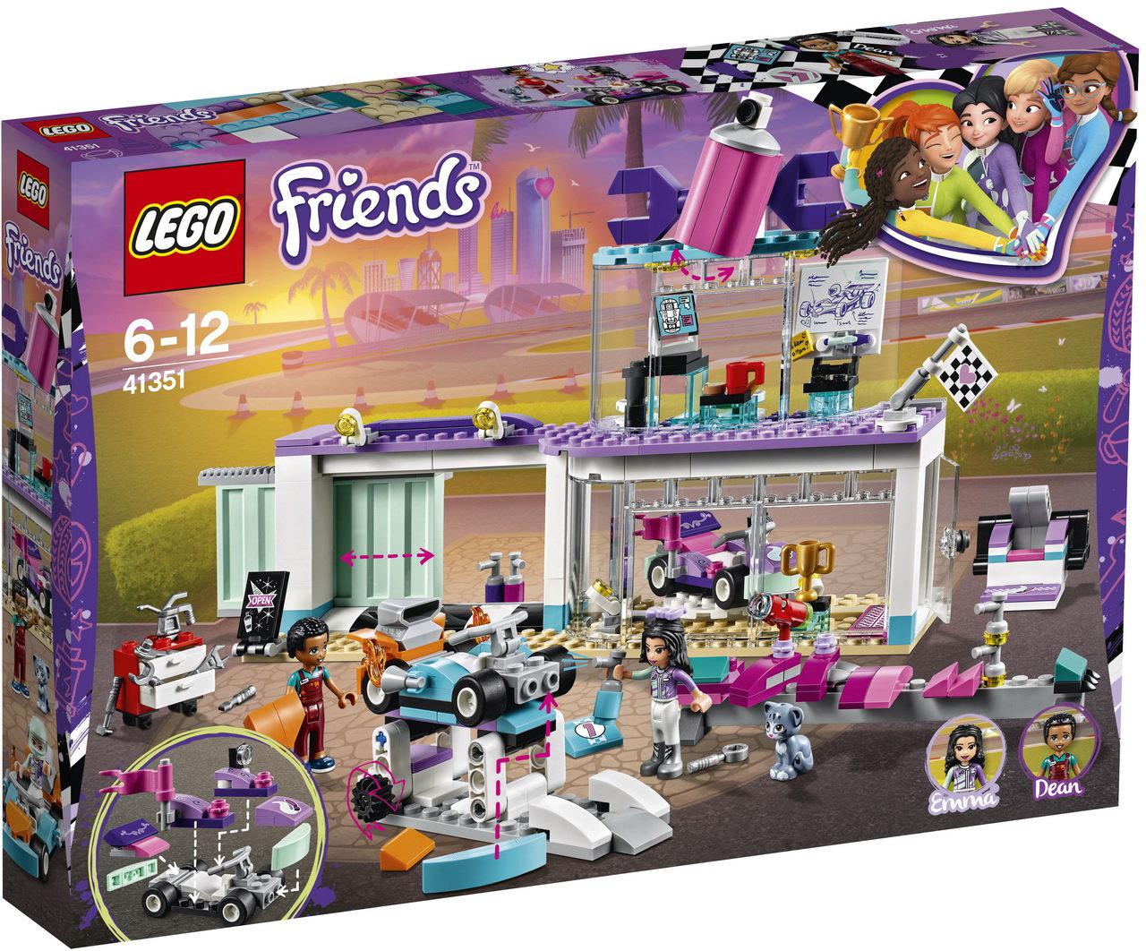 Конструктор Lego Friends Майстерня з тюнінгу автомобілів 41351