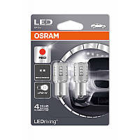 Светодиодные лампы Osram LEDriving Standard P21W (BA15S) 12V Red (7456R-02B)