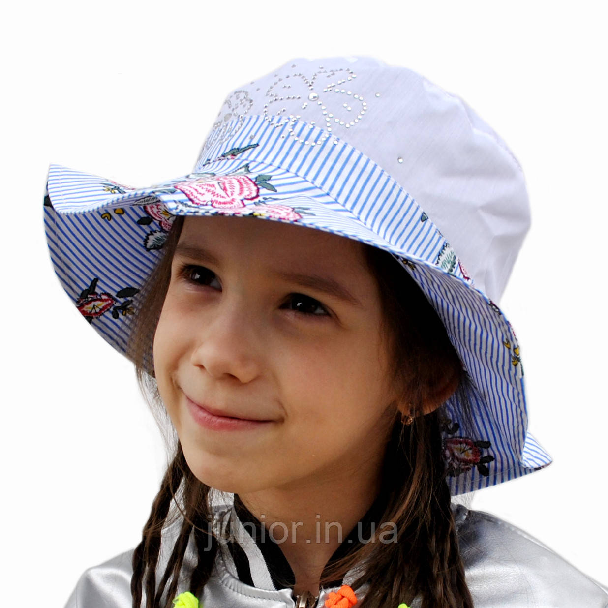 Літній капелюшок для дівчинки.Лола.