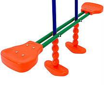 Дитячі гойдалки 3 в 1 Play Ground 2, металева , фото 5