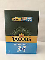 Якобс 3 в 1 карамель латте caramel latte стик