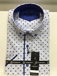 Сорочка короткий рукав Fiorenzo slim
