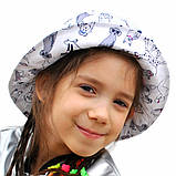 Річна капелюшок панамка для дівчинки.Догі., фото 3