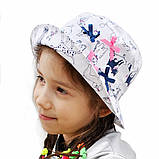 Річна капелюшок панамка для дівчинки.Догі., фото 2