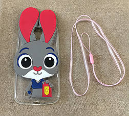 Силіконовий чохол Зверополис для Samsung Galaxy S4 (I9500) (Red), фото 2