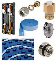 Насосна група, байпаси, гидрострелки для "теплої підлоги"