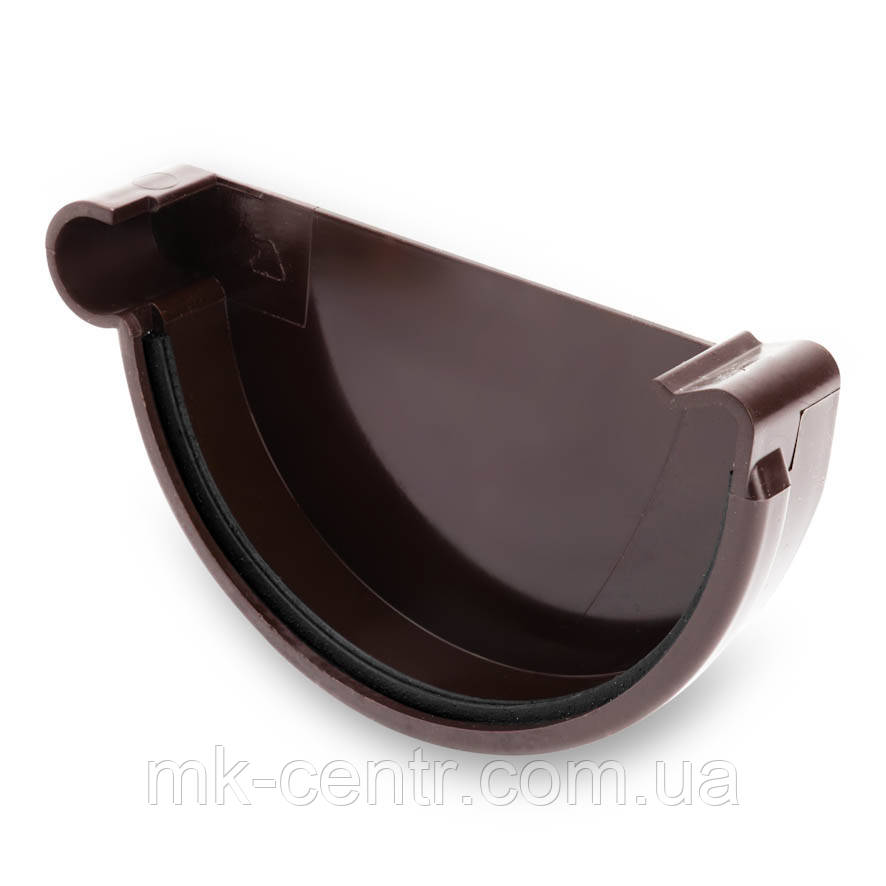 Заглушка жолоба горілчаного ліва, права GALECO ПВХ