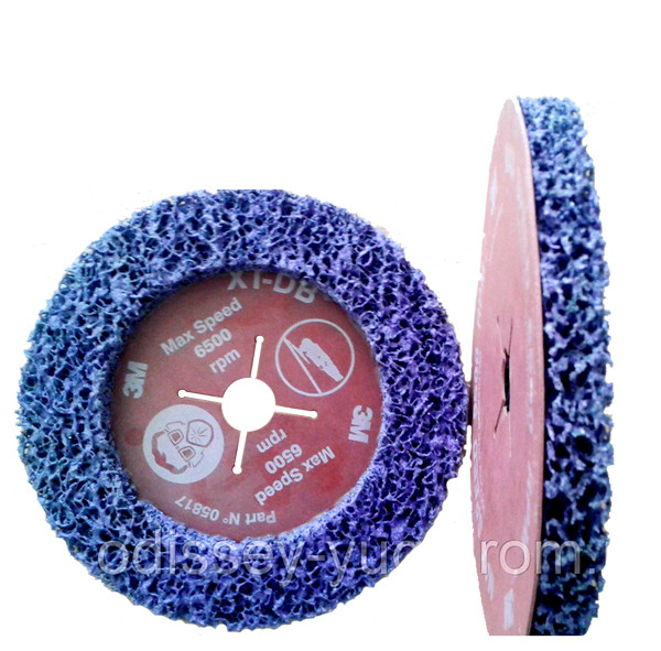 Зачисні круги 3М, Scotch-Brite Clean&Strip XT-DB Purple (178 мм х 22 мм). XCRS. Під болгарку.05817