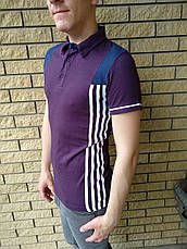 Футболка чоловіча поло коттонова брендова WEAWER JEANS, фото 2