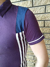 Футболка чоловіча поло коттонова брендова WEAWER JEANS, фото 5