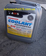 Антифриз жёлтый G12 Coolant Axxis (до -30 градусов) 10 литров (Польша)