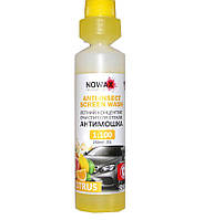 Омыватель летний (антимошка) NOWAX Anti-Insect Screen Wash цитрус NX25025 250мл