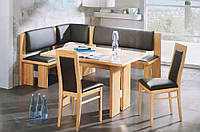 Кухонный уголок Виктор 10 комплект (стол+диван+2 стула) Ливс