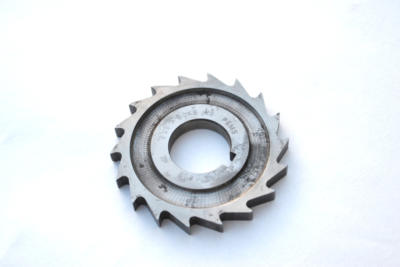 Фреза пазова дискова 80х8мм Р6М5 одностороння. СРСР