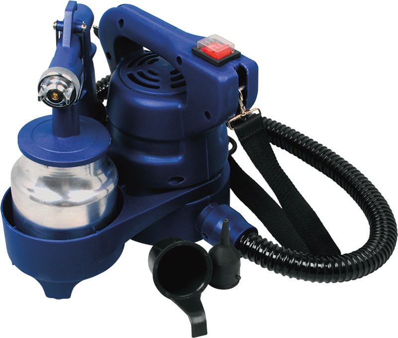 Електрофарбовульт HVLP н/б 1000 мл, шланг 1,5 м. Якісний і недорогий інструмент із доставкою., фото 1