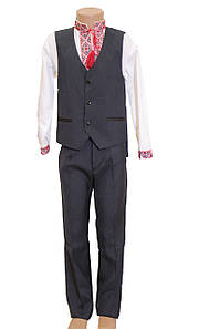 Костюм дитячий 308 сер двійка