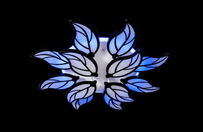 Світлодіодна люстра з нічником 8881/8+4 LED, фото 1