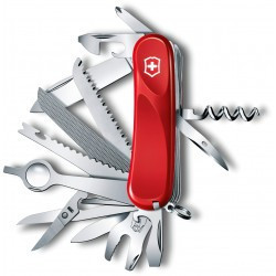 2.5383.E Ніж Victorinox Delemont, "Evolution 28", 85 мм, червоний