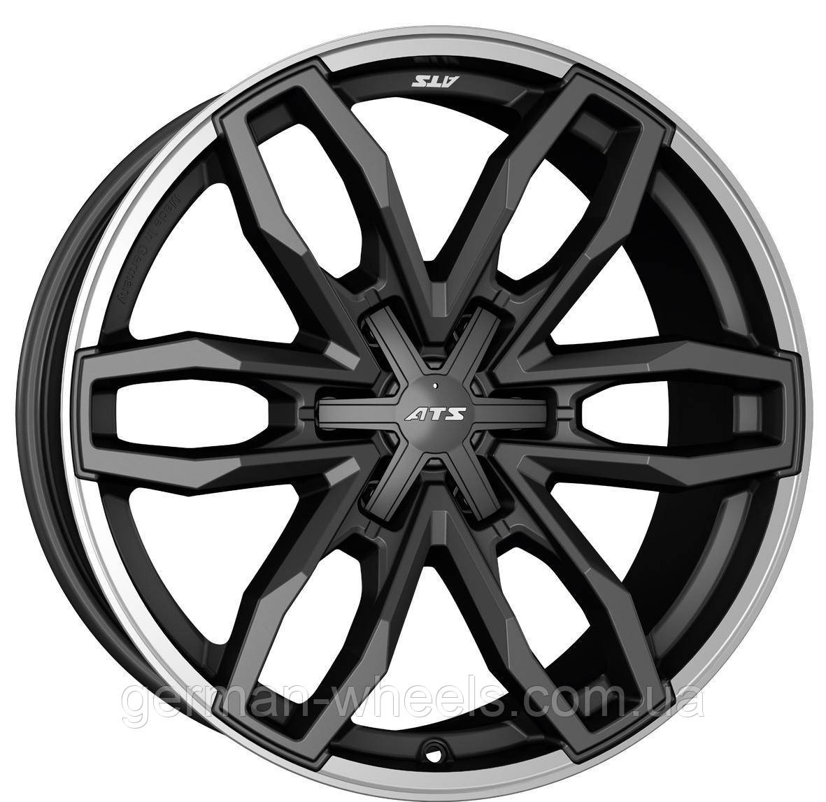 Диски ATS (АТС) модель TEMPERAMENT колір blizzard-grey lip polished параметри 9.5J x 20" 6 x 139.7 ET 40