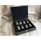 Подарочный набор чарок из бронзы "Мисливські" 8 штук, фото 4