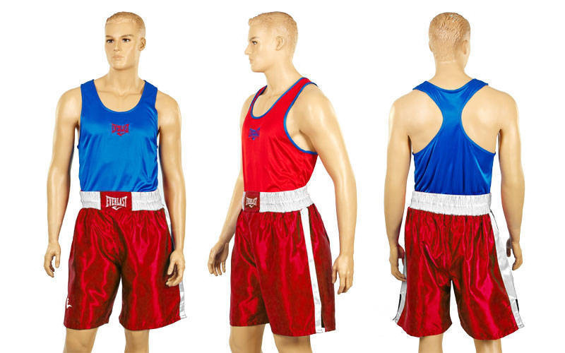 Боксерська форма EVERLAST двостороння червоно-синя, фото 1