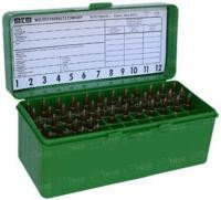 Кейс MTM д/патрон. 243; 308win. на 60шт. ц:зелений