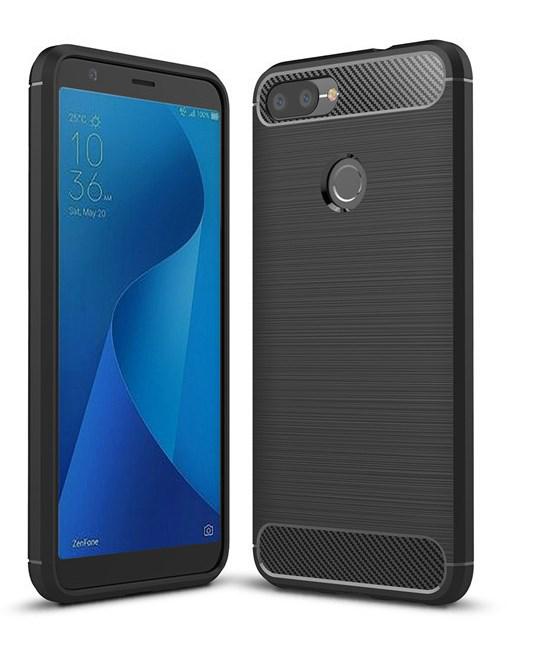 Чохол Carbon для Asus ZenFone Max Plus (M1) / ZB570TL X018D бампер чорний