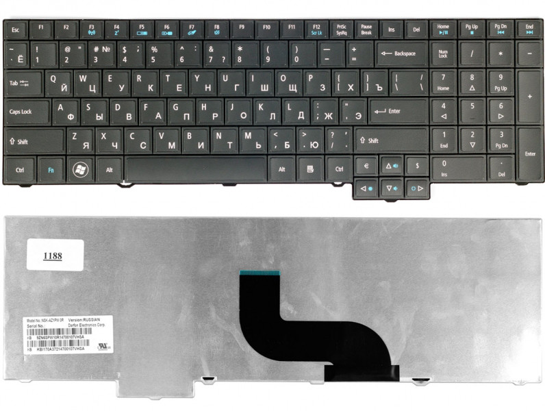 Клавіатура Acer Travelmate 6595, фото 1