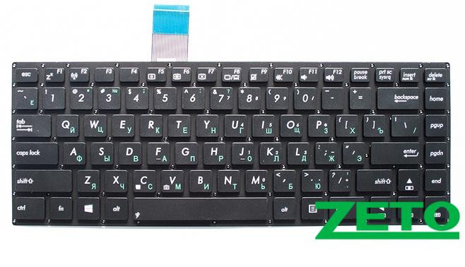 Клавіатура Asus K45, K45A, K45DE, K45DR, K45N, K45VD, K45VG, K45VJ, K45VM, K45VS