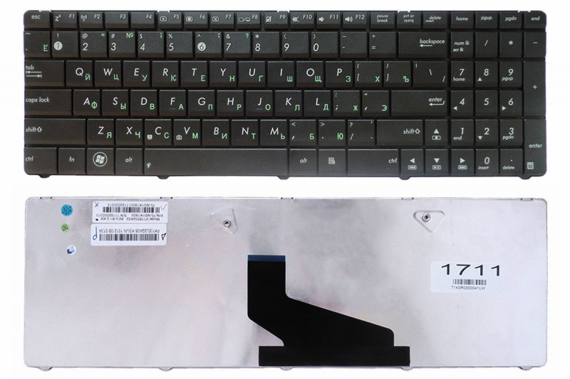 Клавиатура Asus K53B, K53BY, K53T