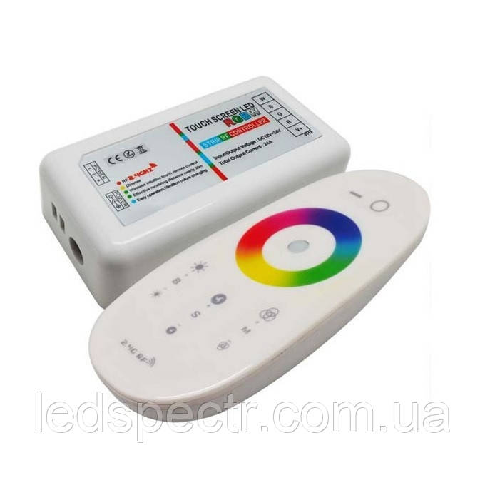 Контролер RGB+W Biom 24 А-2.4G-Touch білий