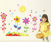 Интерьерная виниловая наклейка Choyo AY708 "Цветы"