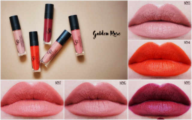Голден роуз помада лонг стей