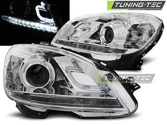 Передні фари тюнінг оптика Mercedes W204