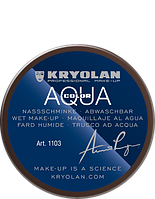 Коричневый аквагрим Kryolan Aquacoor, 55 мл (оттенок 101)