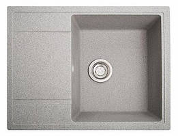 Кухонна мийка гранітна ОПТИМА сірий