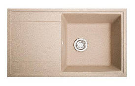 Кухонна мийка гранітна ТОПАЛ пісок