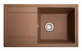 Кухонна мийка гранітна ТОПАЛ теракот