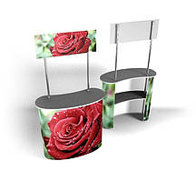 Промостол ЕКСПО 900х2000х400 мм (Нанесення зображення: Без зображення;  Ламінація: Без ламінації;