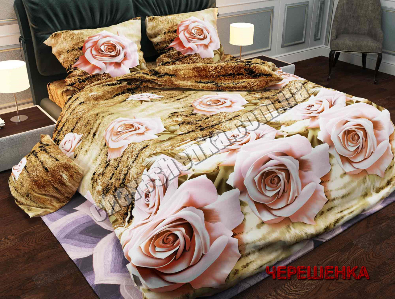 Тканина для постільної білизни Бязь "Gold" Lux GL713 (50м)