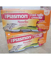 Пюре Plasmon Nasello хек 2х80гр