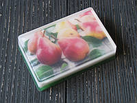 Оригінальне сувенірне мило ручної роботи з картинкою "Духмяна груша"