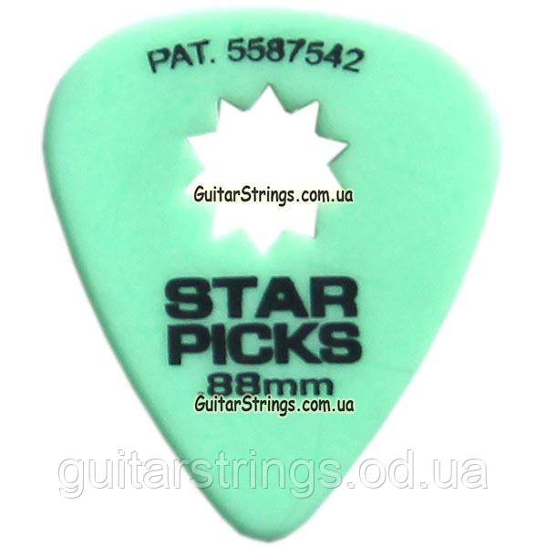 Медиатор Everly 30024 Star Picks Medium 0.88 mm - фото 1 - id-p254183241